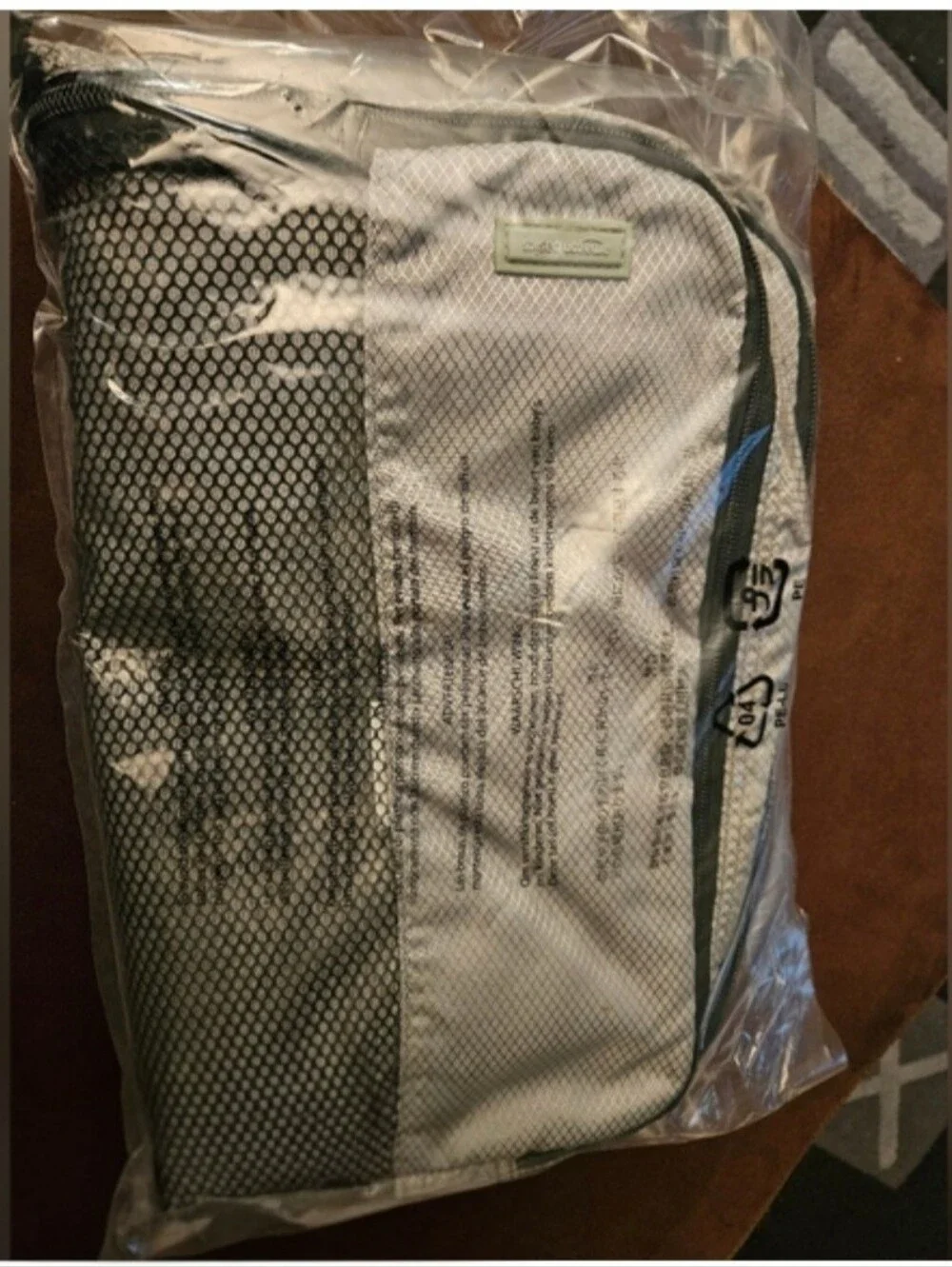 Travel Packing Cube Bags 4 Bags Amazon Basics New Luggage Bags Gray
